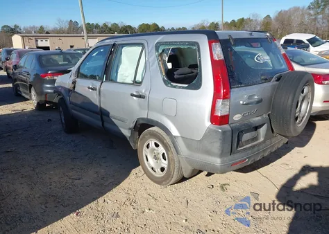 2005 Honda Cr-V Lx z USA, uszkodzony, nr VIN SHSRD78585U323119